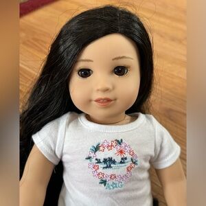 American Girl Doll Truly Me #111 Dark long hair brown eyes